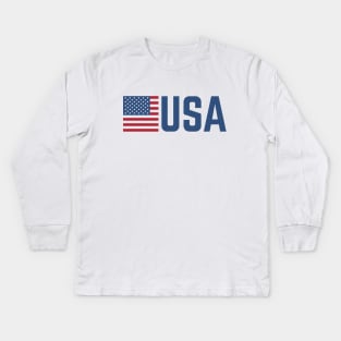 USA Kids Long Sleeve T-Shirt